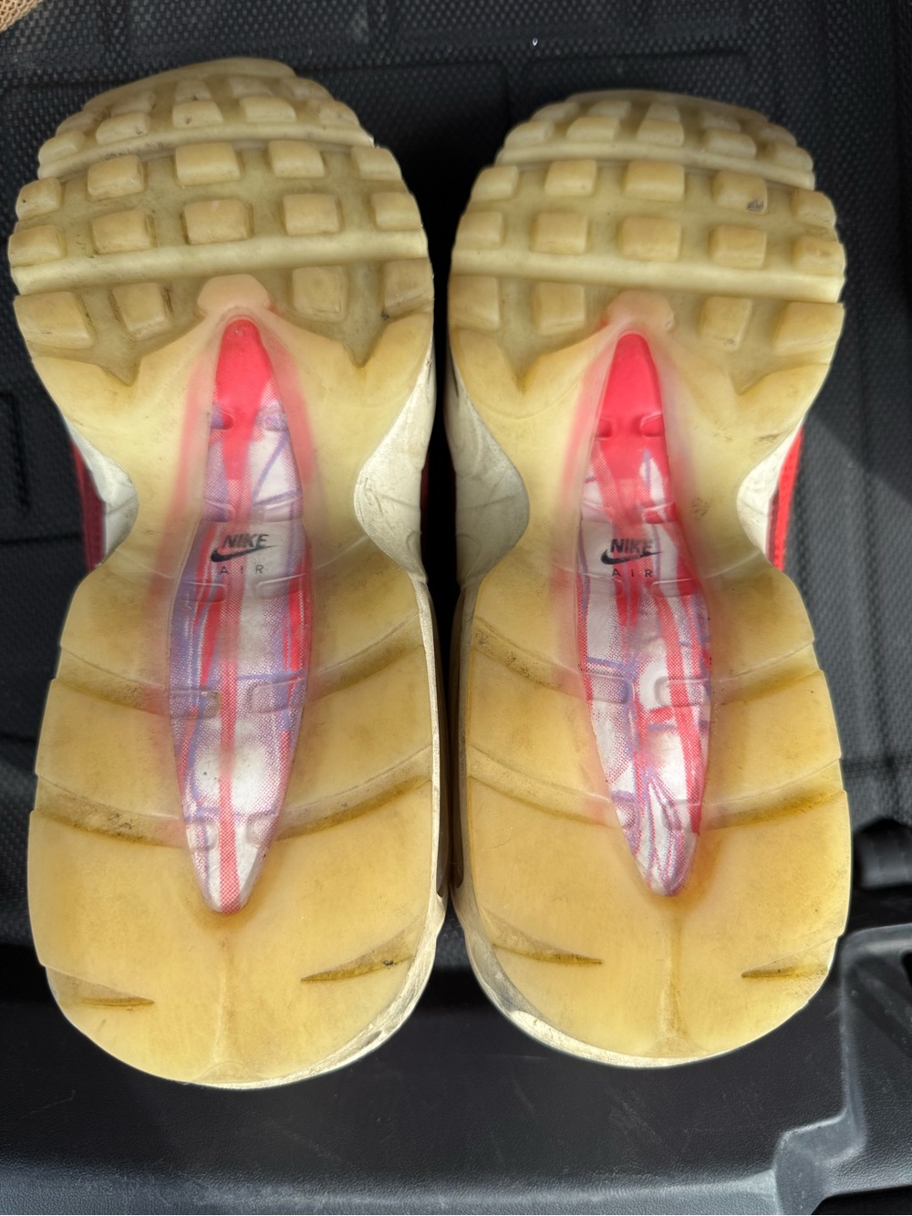 Nike White Sneakers with Pink Accent - Picture 2 of 6